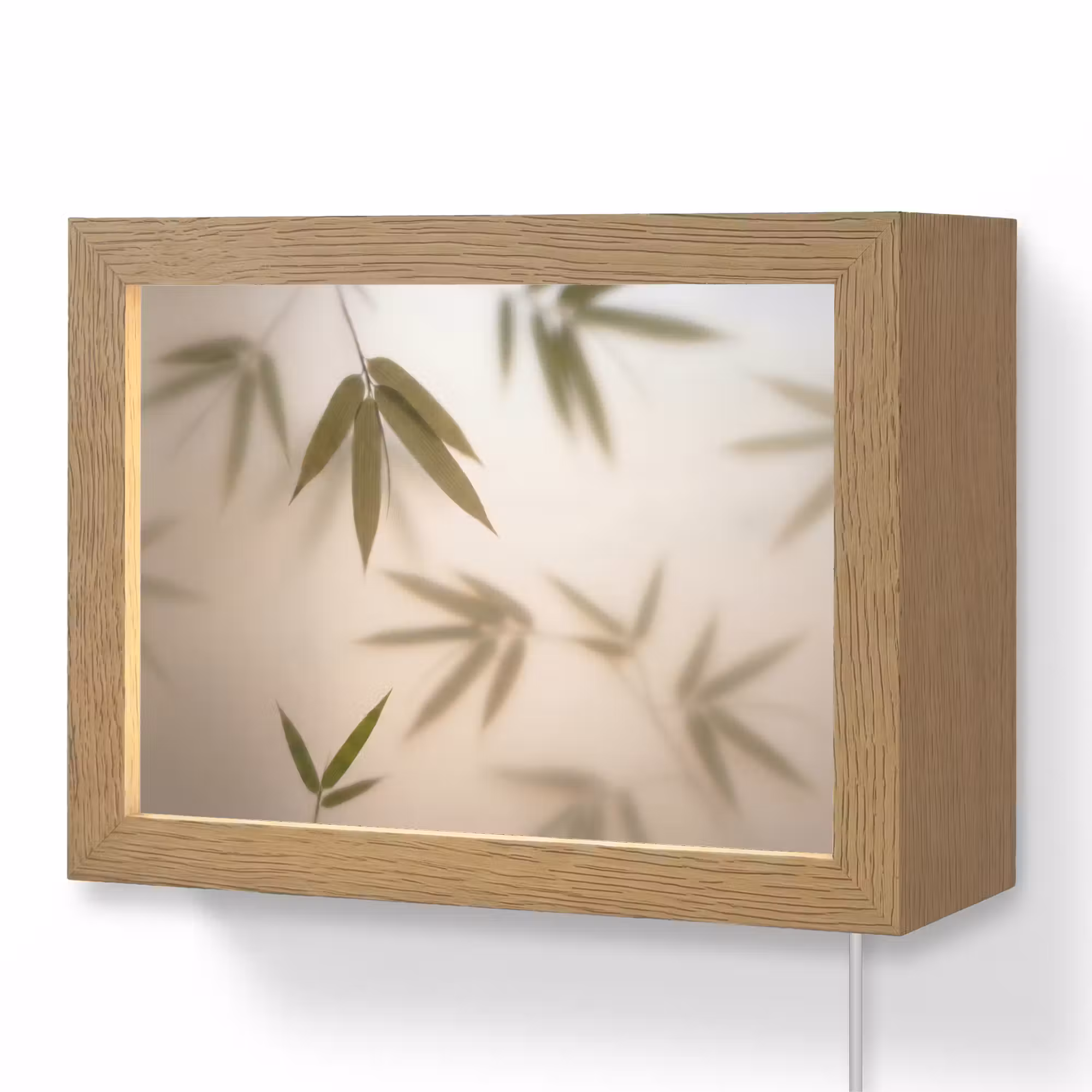 Lightbox - Wandleuchte - Pflanzen – Blätter – Natur – Grün