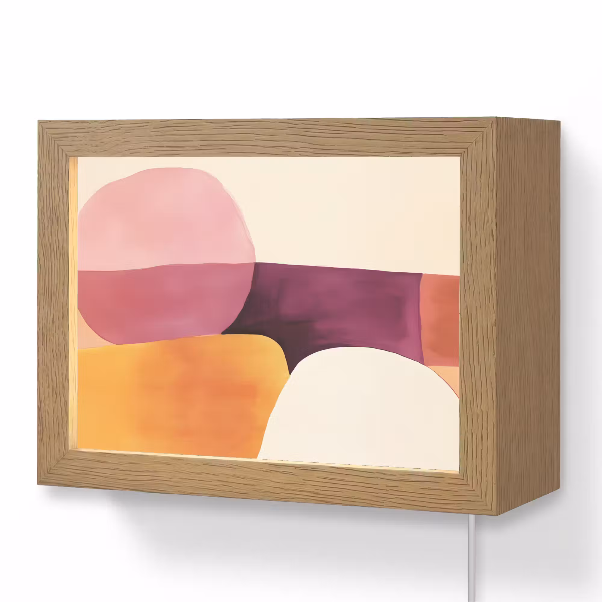 Lightbox - Wandleuchte - Formen - Abstrakt - Farbenfroh