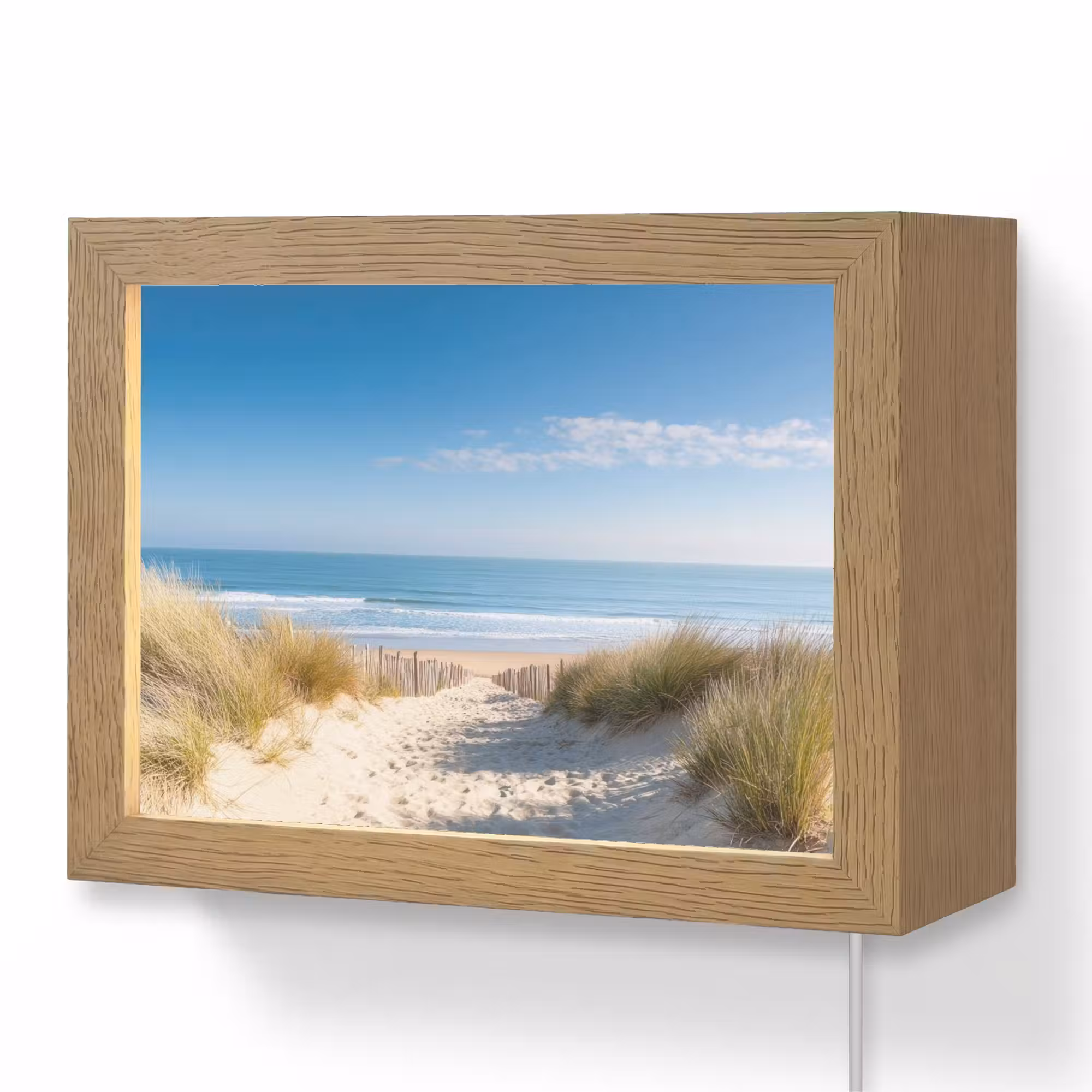Lightbox - Wandleuchte - Strand - Meer - Düne - Sand - Sommer