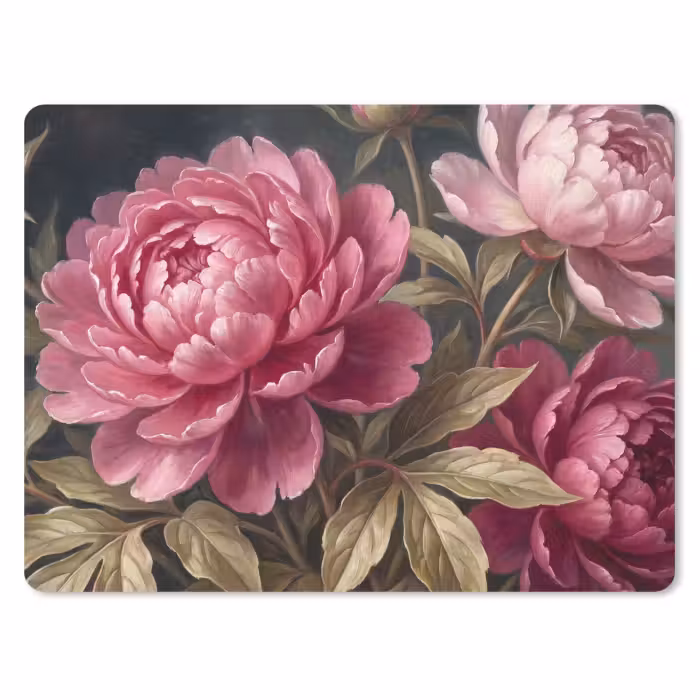 Mauspad - Blumen – Rosa – Klassisch – Natur