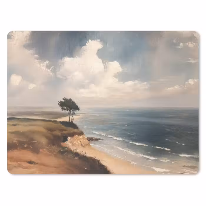 Mauspad - Klippe - Meer - Baum