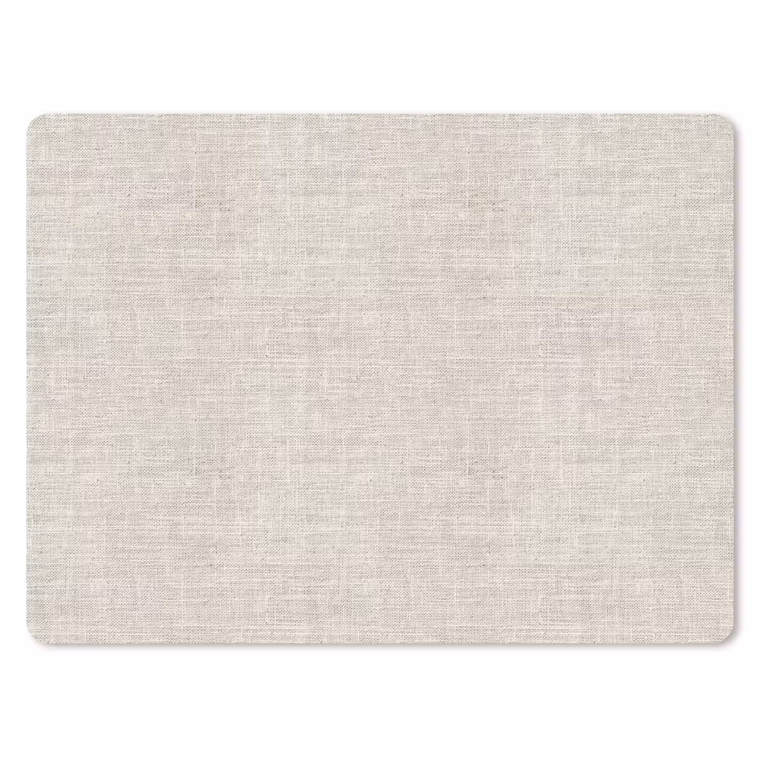 Mauspad - Leinen - Textur - Beige