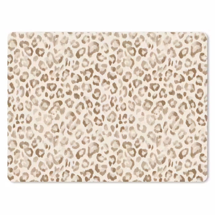 Mauspad - Leopard - Klassisch - Beige