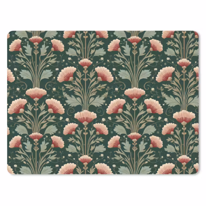 Mauspad - Muster - Botanisch - Farbenfroh