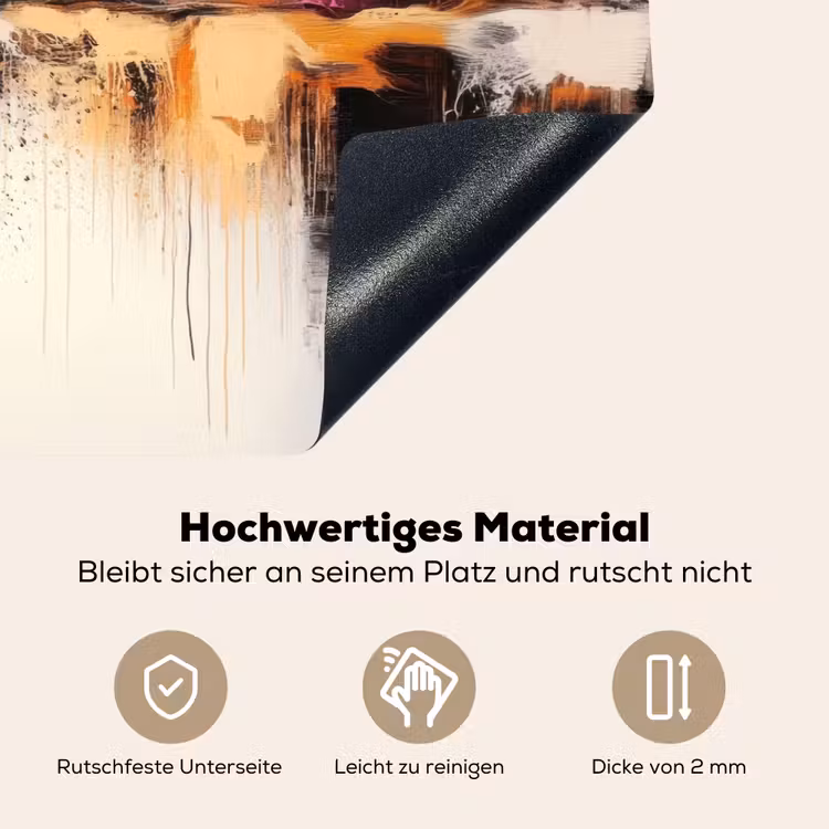 Abstract - Kleurexplosie - Landschap Inductie beschemer met haakjes klein -ky-onderkant-de