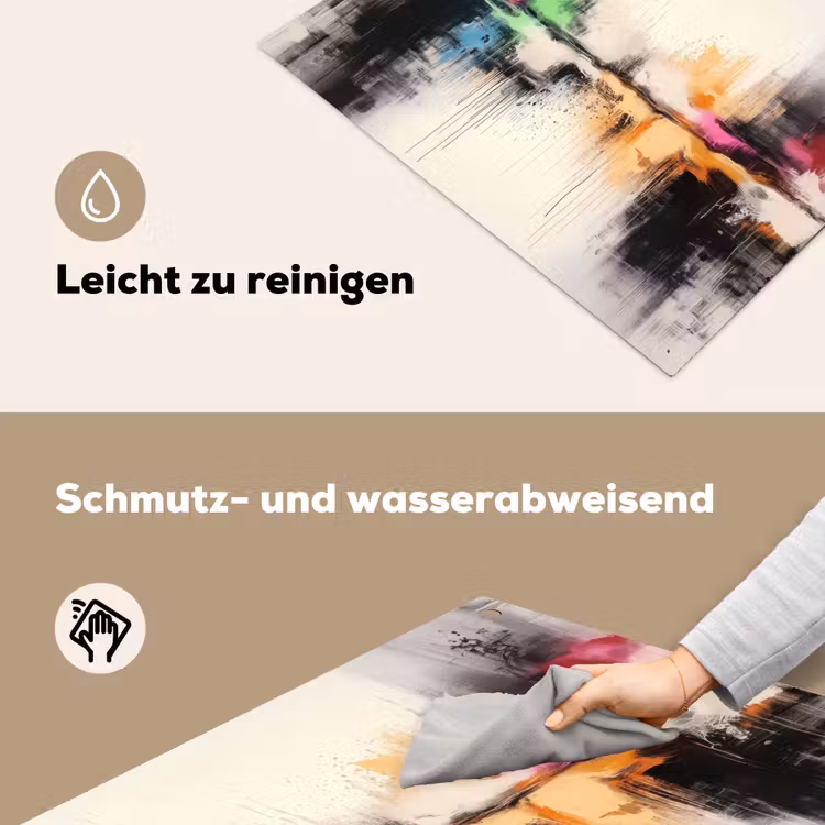 Abstract - Kleurexplosie - Landschap Inductie beschemer met haakjes klein -ky-schoon-de