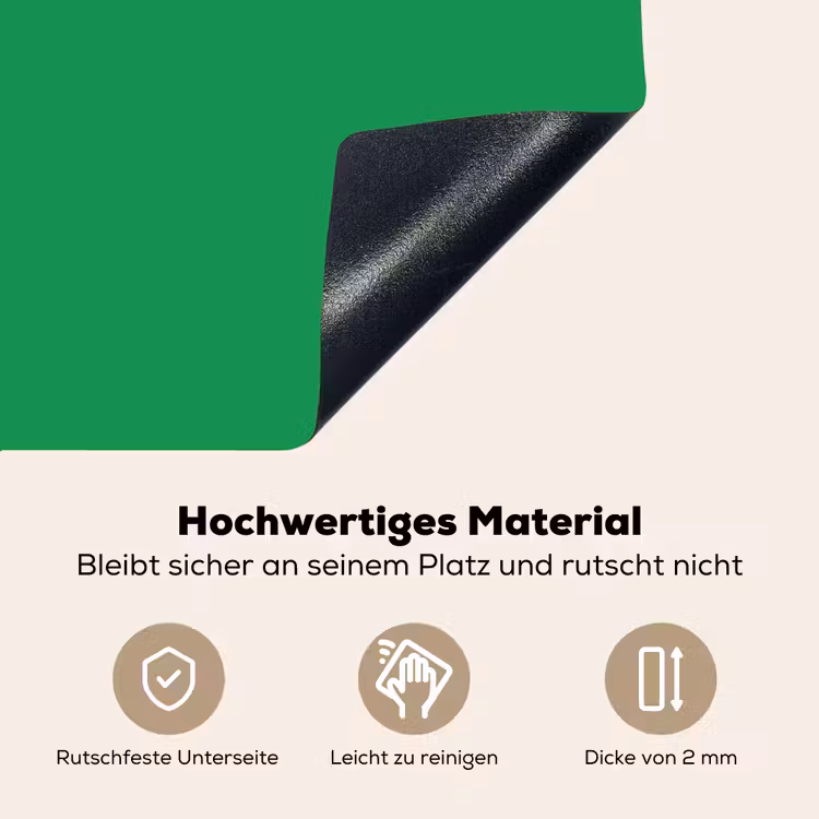 Amor - Valentijn - Groen - Tekst Inductie beschemer met haakjes klein -ky-onderkant-de