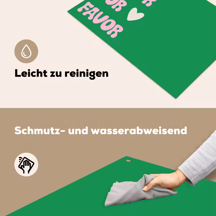 Amor - Valentijn - Groen - Tekst Inductie beschemer met haakjes klein -ky-schoon-de