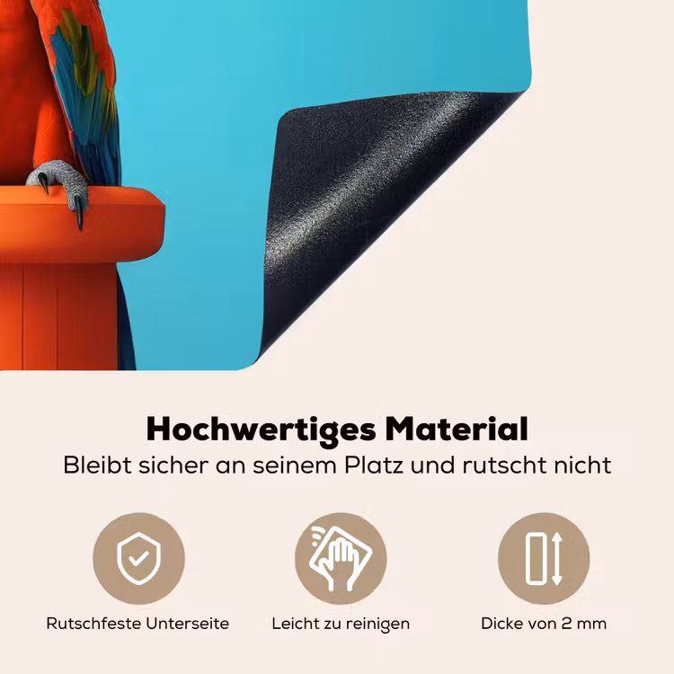 Ara - Koksmuts - Sokkel - Grappig Inductie beschemer met haakjes klein -ky-onderkant-de
