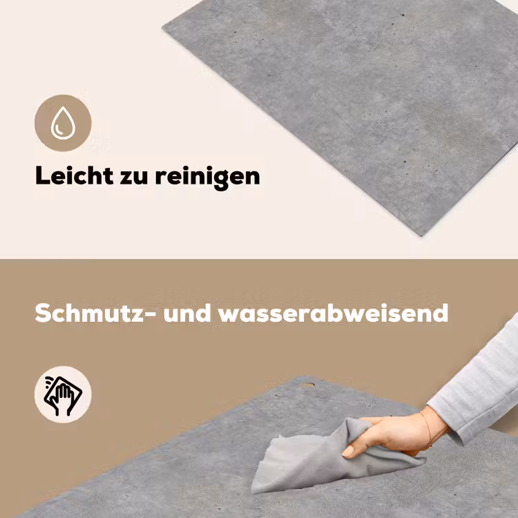 Beton - Patronen - Industrieel Inductie beschemer met haakjes klein 777 -ky-schoon-de