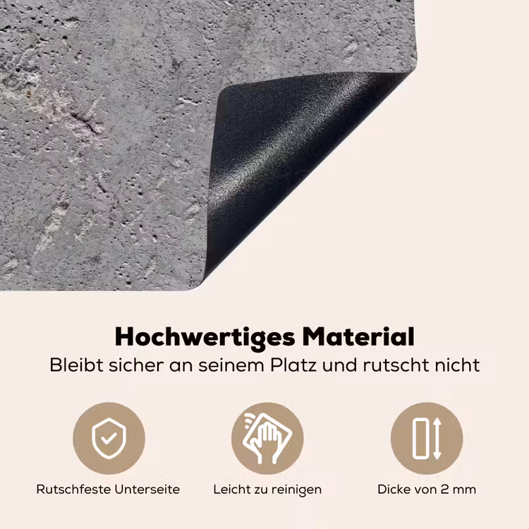 Beton - Patronen - Steen Inductie beschemer met haakjes klein 777 -ky-onderkant-de