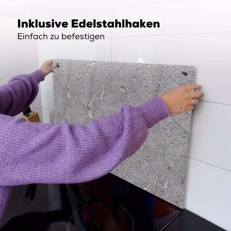 Beton - Patronen - Steen Inductie beschemer met haakjes klein 777 -ky-ophangen-de