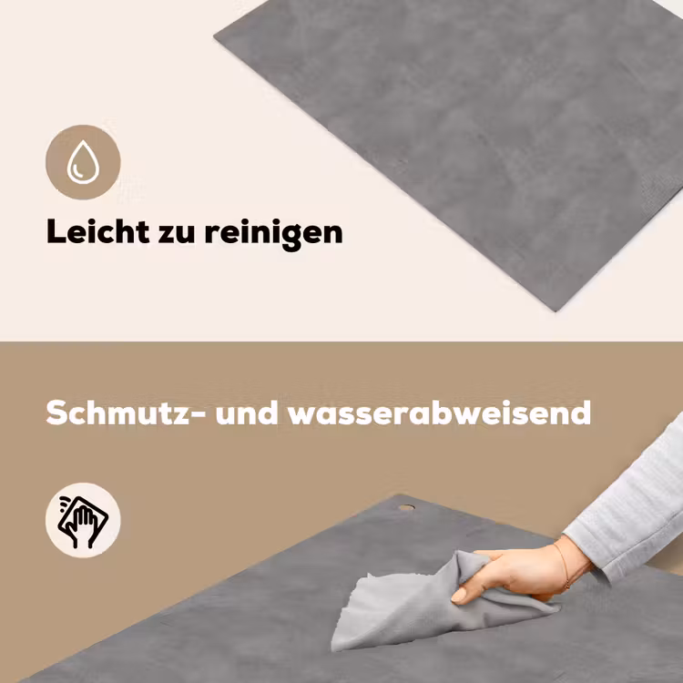 Beton - Structuur - Patroon Inductie beschemer met haakjes klein 777 -ky-schoon-de