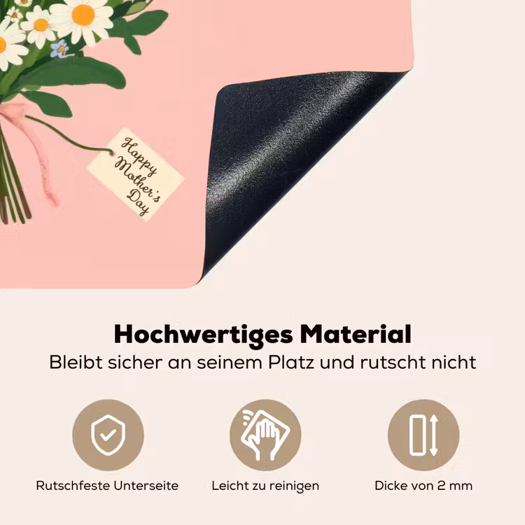 Bloemen - Lint - Kaartje Inductie beschemer met haakjes klein -ky-onderkant-de