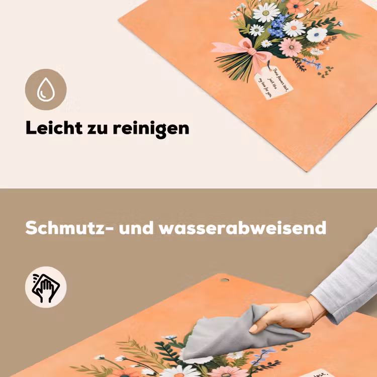 Boeket - Strikje - Quote Inductie beschemer met haakjes klein -ky-schoon-de