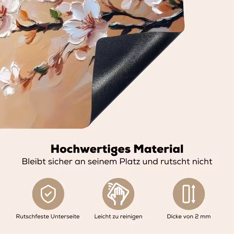 Bloesemtakken - Schilderachtig - Roze Inductie beschemer met haakjes klein -ky-onderkant-de