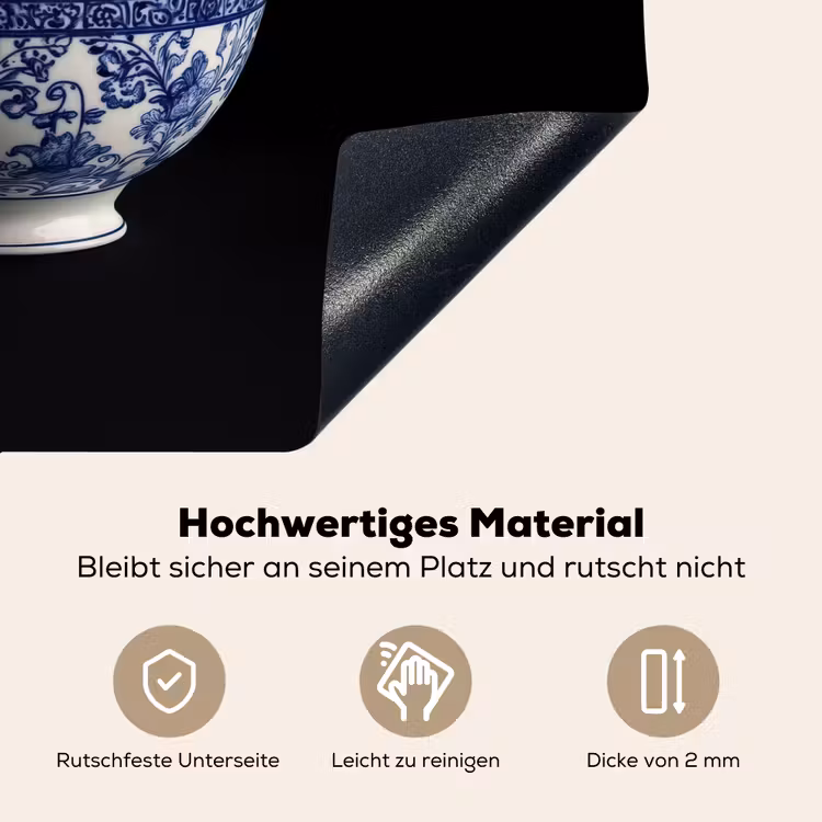 Delfts blauw - Bitterballen - Holland - Schaal Inductie beschemer met haakjes klein -ky-onderkant-de