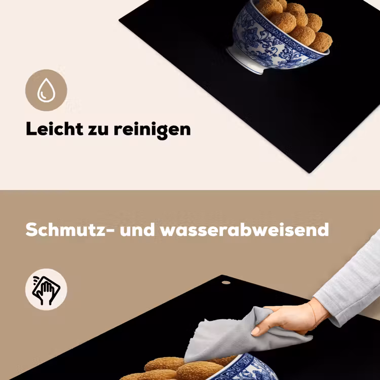 Delfts blauw - Bitterballen - Holland - Schaal Inductie beschemer met haakjes klein -ky-schoon-de