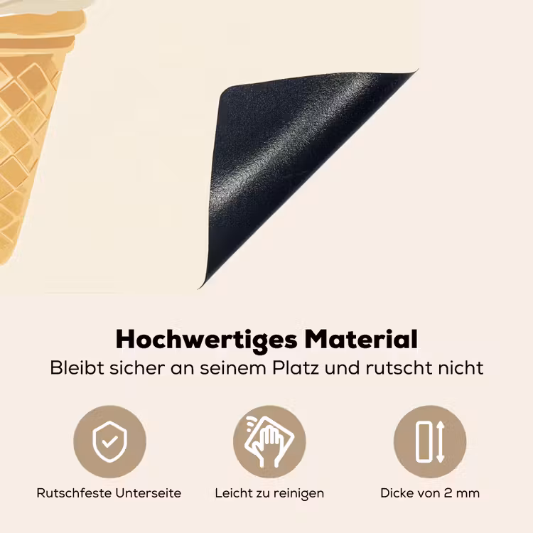 Softijs - Hoorntje - Wit Inductie beschemer met haakjes klein -ky-onderkant-de