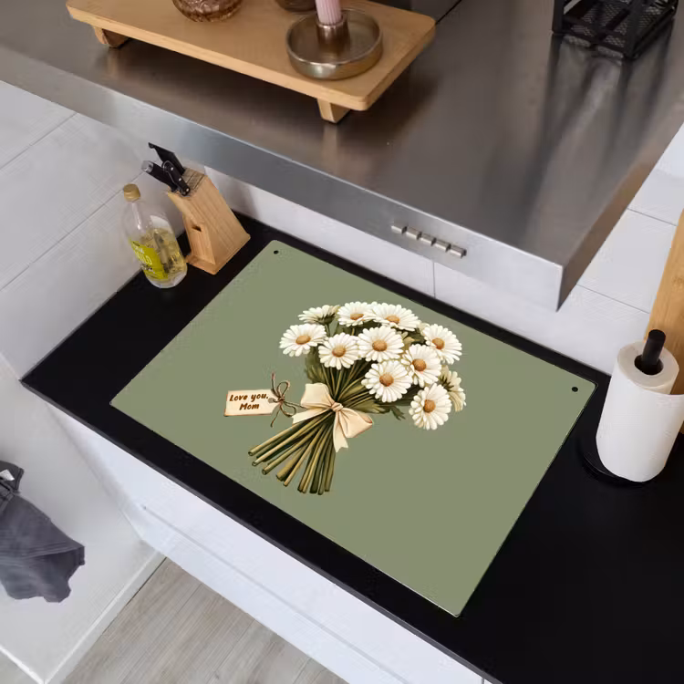 Lint - Boeket - Groen - Quote Inductie beschemer met haakjes klein -sfeer1
