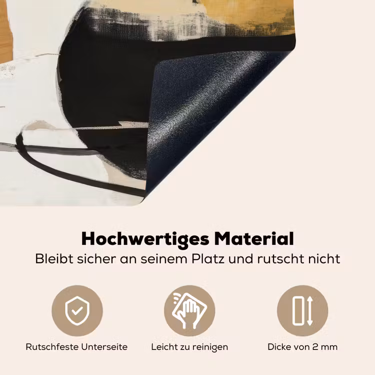 Paint - Abstract - Kleuren Inductie beschemer met haakjes klein -ky-onderkant-de