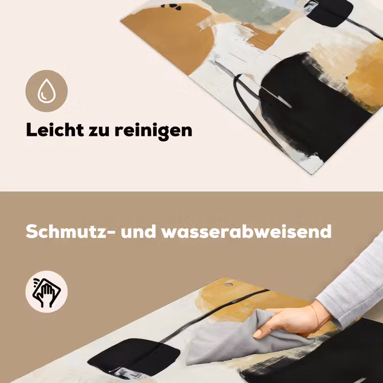 Paint - Abstract - Kleuren Inductie beschemer met haakjes klein -ky-schoon-de