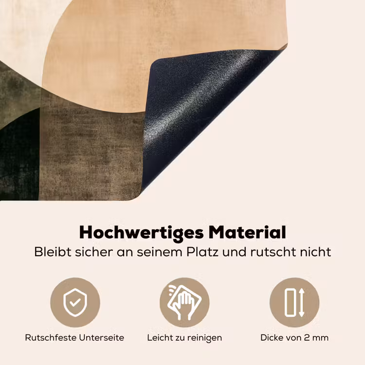 Vormen - Okergeel - Abstract Inductie beschemer met haakjes klein -ky-onderkant-de