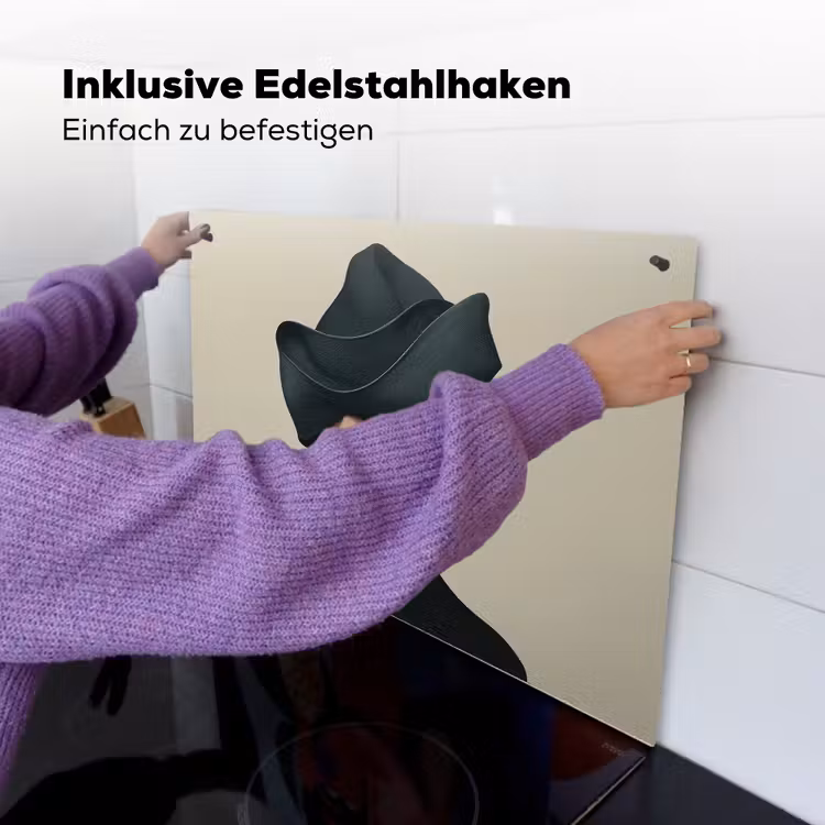 Vrouw - Groen - Hoed Inductie beschemer met haakjes klein -ky-ophangen-de