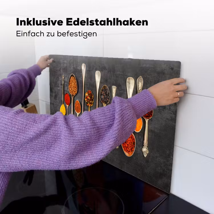 Kruiden - Lepels - Beton Inductie beschemer met haakjes klein -ky-ophangen-de