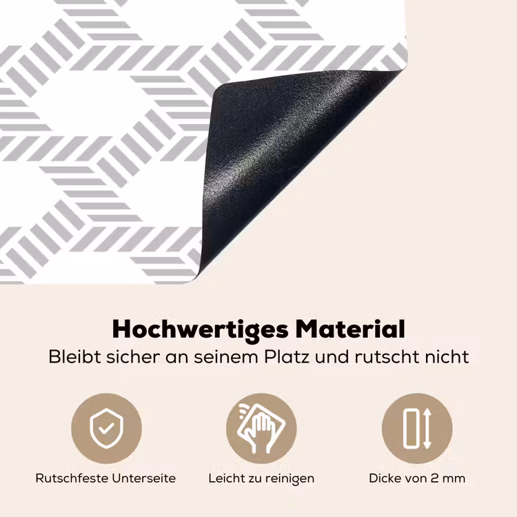Grafisch - Patroon - Modern - Opvallend - Begrensd Inductie beschemer met haakjes klein 777 -ky-onderkant-de