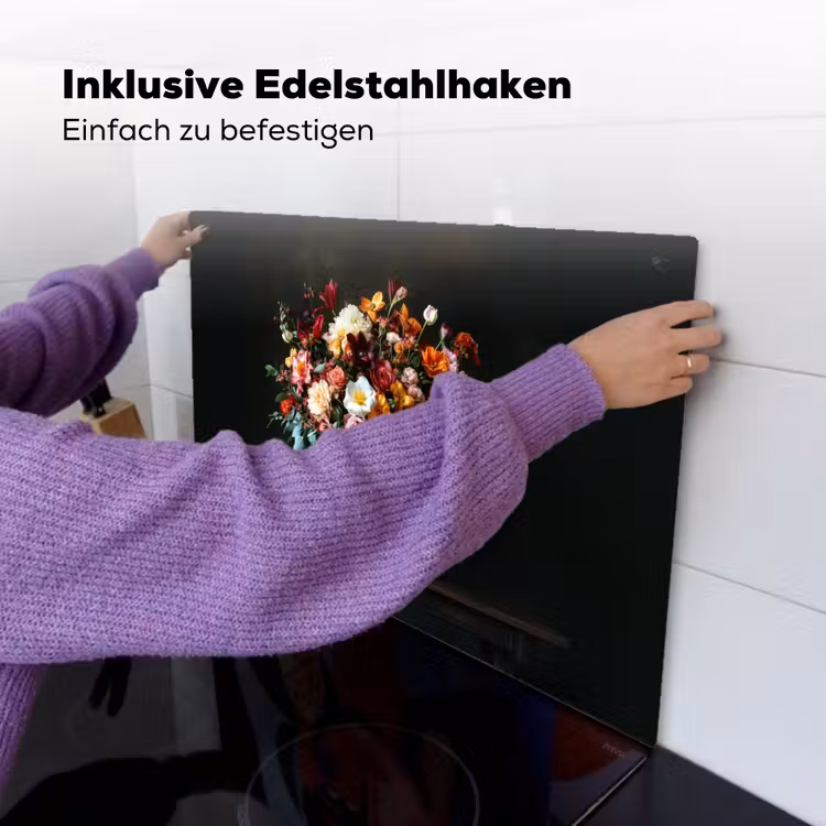 Groot - Bloemen - Vaas - Boeket Inductie beschemer met haakjes klein -ky-ophangen-de