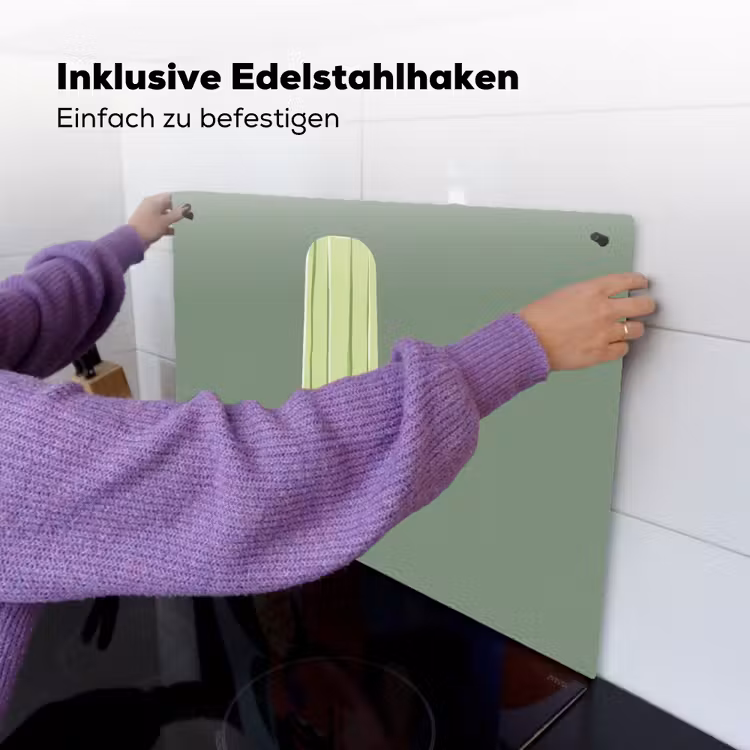 Groen - Waterijsje - Stokje - Illustratie Inductie beschemer met haakjes klein -ky-ophangen-de