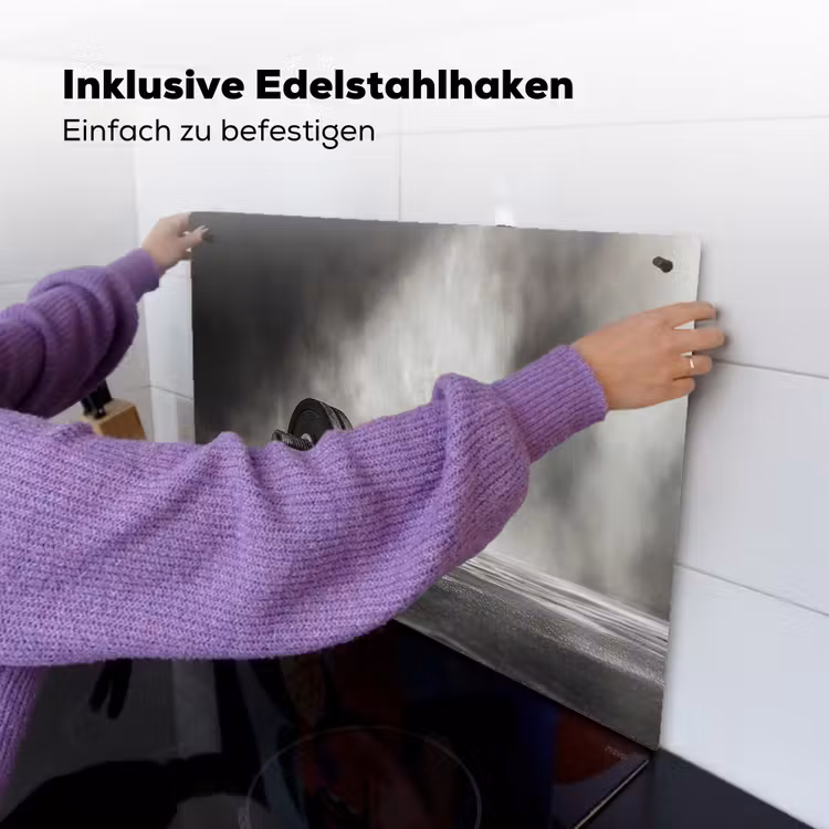 Halter - Gewichten - Zwart Inductie beschemer met haakjes klein -ky-ophangen-de