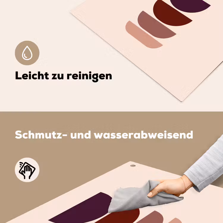 Harmonieus - Symmetrisch - Rood Inductie beschemer met haakjes middel -ky-schoon-de