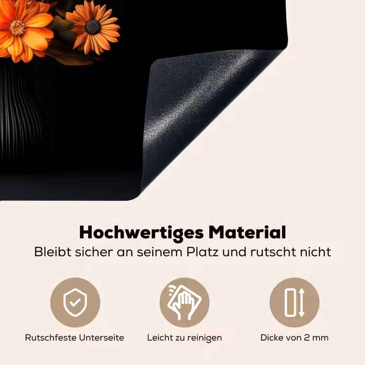 Herfst - Boeket - Oranje Inductie beschemer met haakjes klein -ky-onderkant-de