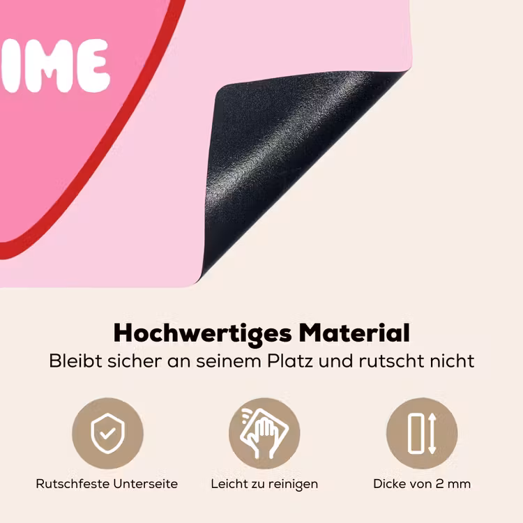 Hart - Frans - Valentijn - Roze Inductie beschemer met haakjes klein -ky-onderkant-de