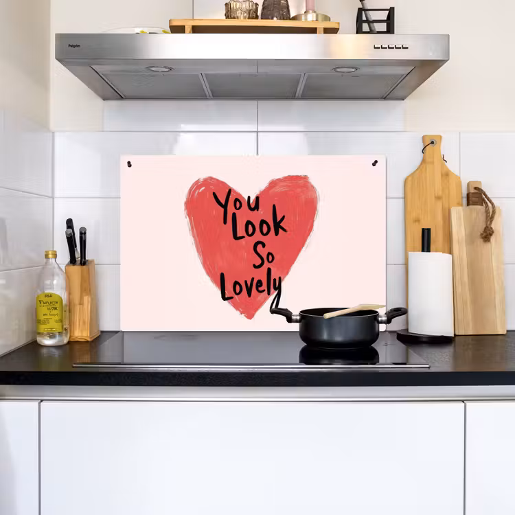 Hart - Rood - Valentijn Inductie beschemer met haakjes klein -sfeer2