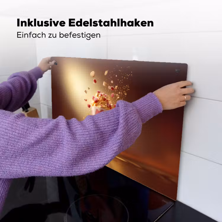 Framboos - Smoothie - Drinken - Roze Inductie beschemer met haakjes klein -ky-ophangen-de