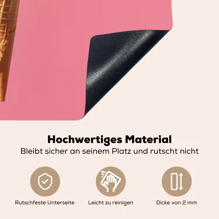 Hoorntje - Schepijs - Roze Inductie beschemer met haakjes klein -ky-onderkant-de