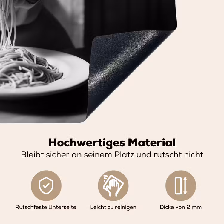 Hond - Bulldog - Pasta - Bril - Stoer - Dieren Inductie beschemer met haakjes klein -ky-onderkant-de