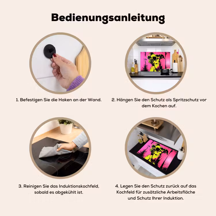 Hond - Zonnebril - Roze - Art Inductie beschemer met haakjes klein -ky-gebruik-de