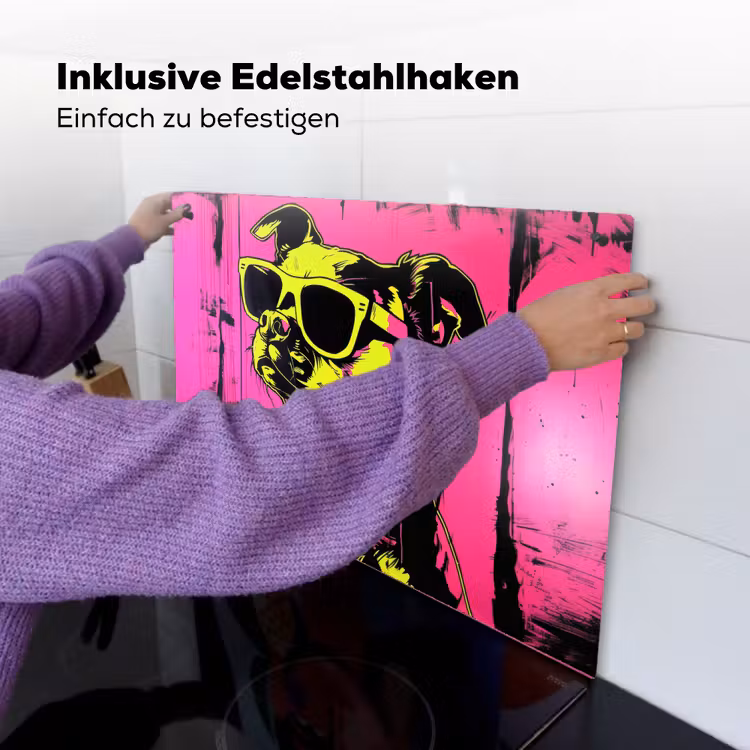 Hond - Zonnebril - Roze - Art Inductie beschemer met haakjes klein -ky-ophangen-de