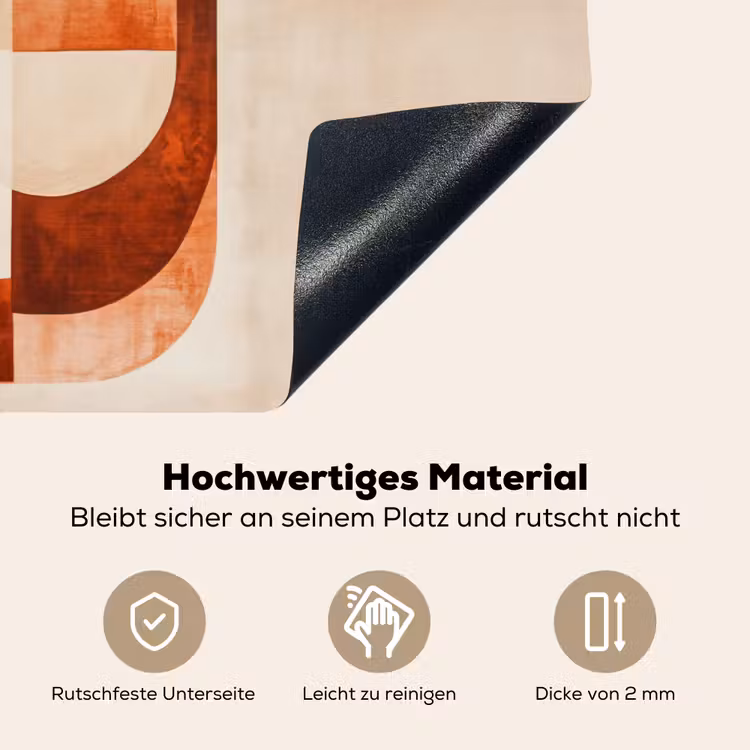 Illustratie - Abstract - Vormen - Rood Inductie beschemer met haakjes klein -ky-onderkant-de