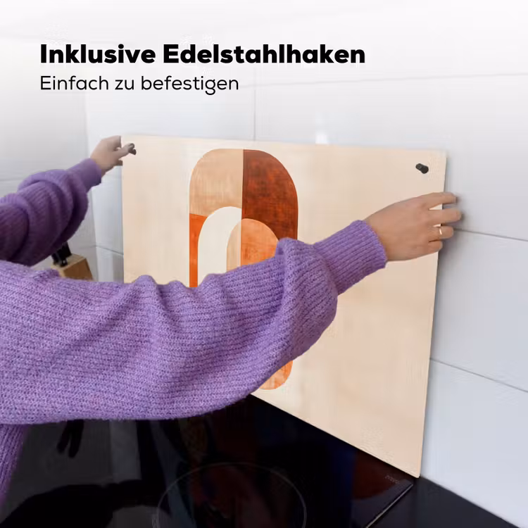 Illustratie - Abstract - Vormen - Rood Inductie beschemer met haakjes klein -ky-ophangen-de