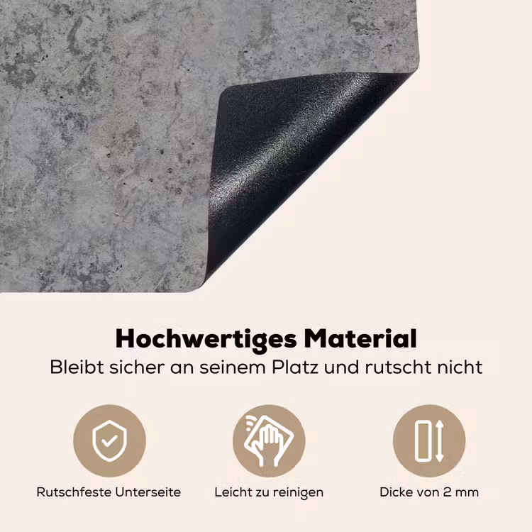 Industrieel - Beton - Patronen Inductie beschemer met haakjes klein 777 -ky-onderkant-de