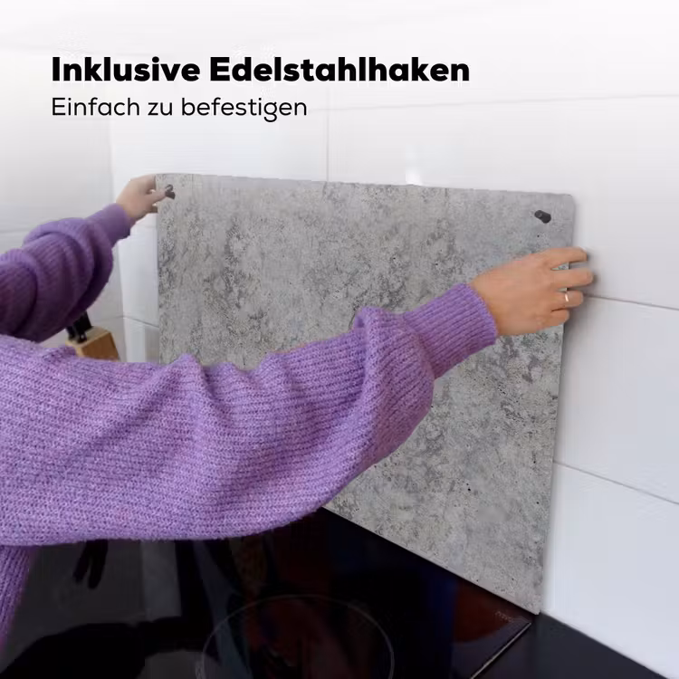 Industrieel - Beton - Patronen Inductie beschemer met haakjes klein 777 -ky-ophangen-de