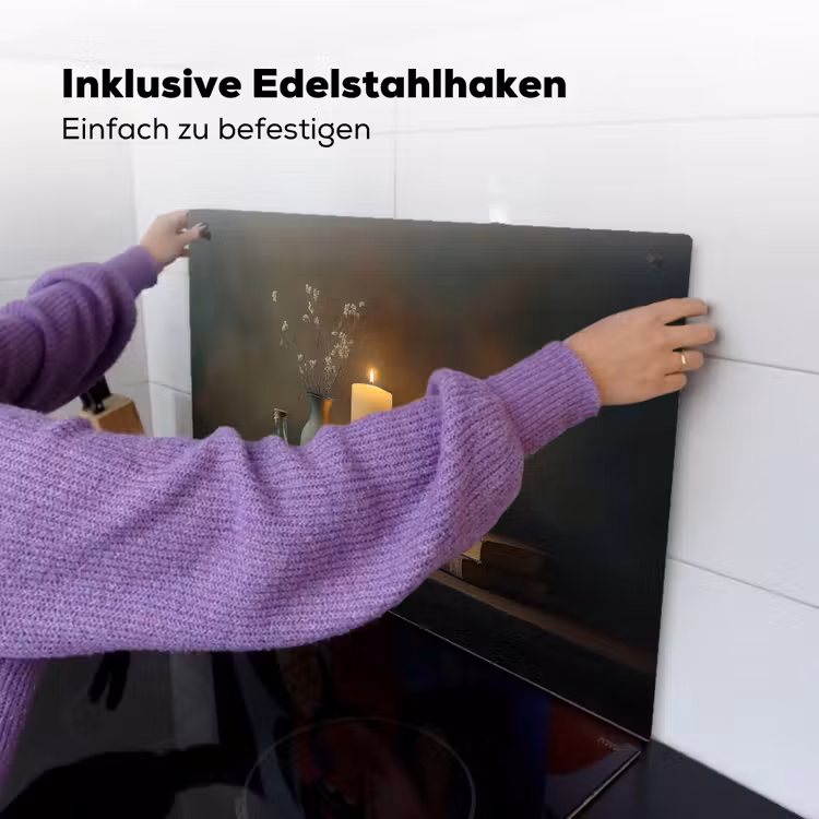 Kaarsen - Stilleven - Rustiek - Boeken Inductie beschemer met haakjes klein -ky-ophangen-de