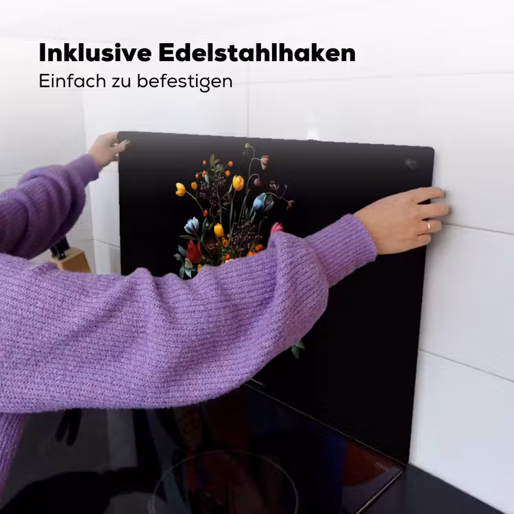 Klassiek - Vaas - Boeket - Bloemen Inductie beschemer met haakjes klein -ky-ophangen-de