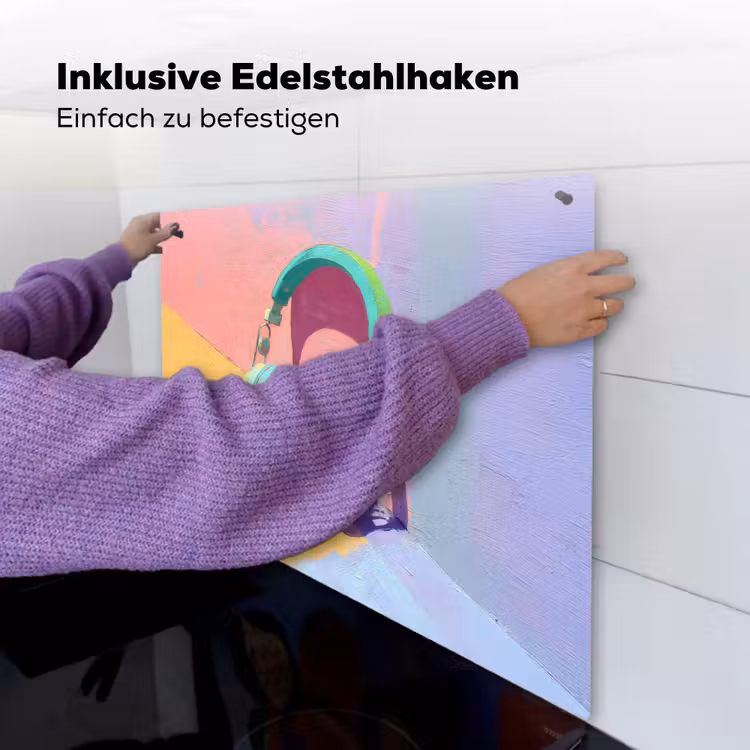 Koptelefoon - Mintgroen - Draad Inductie beschemer met haakjes middel -ky-ophangen-de