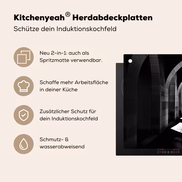 Gang - Bogen - Schaduw - Diepte Inductie beschemer met haakjes klein -ky-usp-de